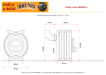 Manuel du propriétaire | POELE BRUNO BRUNO 12 CUISSON Manuel utilisateur | Fixfr