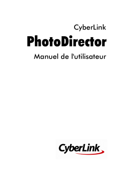 CyberLink PhotoDirector 4 Mode d'emploi
