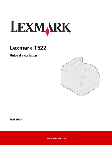 Manuel du propriétaire | Lexmark T520 Manuel utilisateur | Fixfr