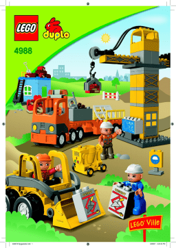 Lego 4988 Construction Site Manuel utilisateur