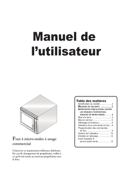 ACP MRC30S2 Manuel utilisateur