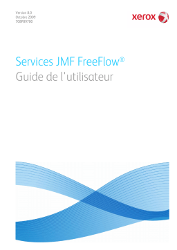 Xerox FreeFlow Web Services Mode d'emploi