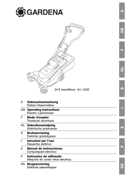 Gardena 34 E BASICMOVE Manuel utilisateur