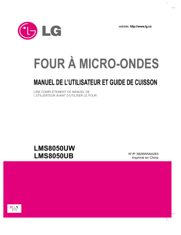 LG MS-84MRU Manuel du propriétaire | Fixfr