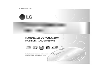 LG LAC-M6500RS Manuel du propriétaire | Fixfr