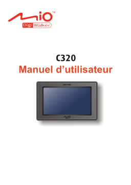 Mio C320 Manuel utilisateur