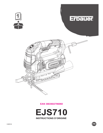 Erbauer EJS710 Manuel utilisateur | Fixfr
