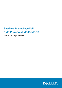 Dell EMC PowerVault ME484 storage Manuel utilisateur