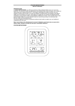 La Crosse Technology WM5414 Manuel utilisateur