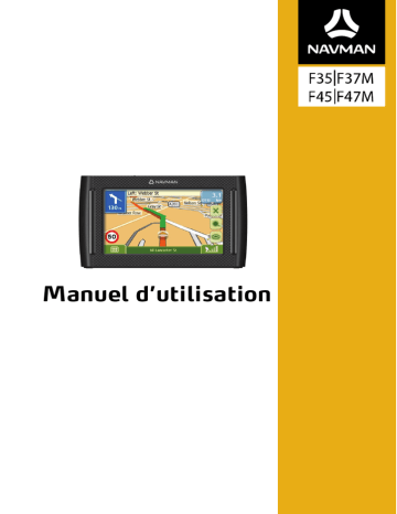 F47 M | F45 | F37 M | Mode d'emploi | Navman F35 Manuel utilisateur | Fixfr