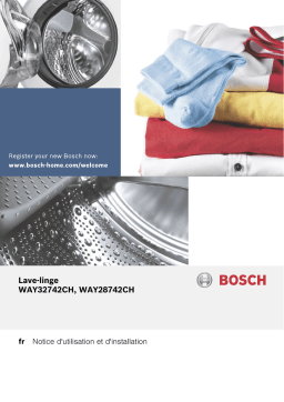 Bosch WAY28742 Manuel utilisateur