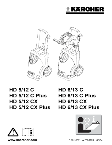 Manuel du propriétaire | Kärcher HD 6 13 C Manuel utilisateur | Fixfr