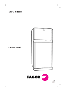 Fagor 1FFD-525NF Manuel utilisateur