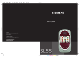 Siemens SL55 Mode d'emploi