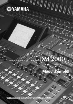 Yamaha DM-2000 Manuel utilisateur