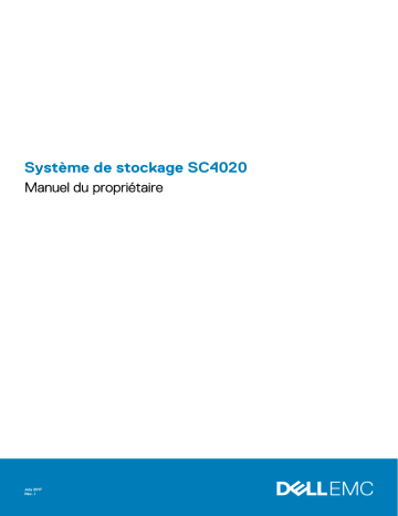 Dell Compellent SC4020 storage Manuel du propriétaire | Fixfr