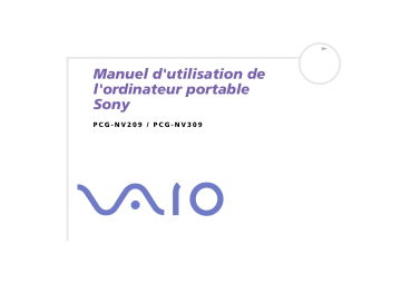 Manuel du propriétaire | Sony PCG-NV209 Manuel utilisateur | Fixfr