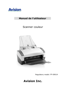 Avision AV220D2 Manuel utilisateur