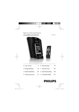 Philips DC350 Manuel utilisateur