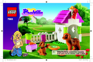 Manuel du propriétaire | Lego Belville - Playful Puppy 7583 Manuel utilisateur | Fixfr