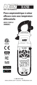 UEi DL429B True RMS Wireless Clamp Meter Manuel du propriétaire