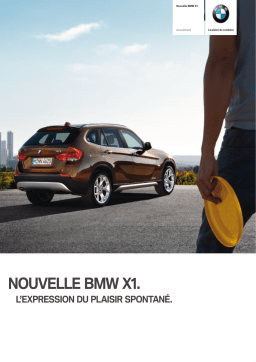 BMW X1 Manuel utilisateur