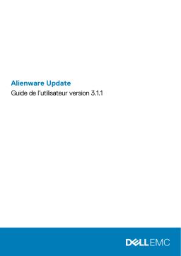 Alienware Update Manuel utilisateur