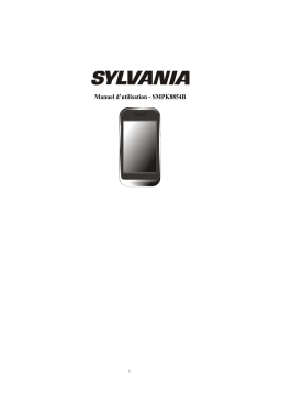 Sylvania SMPK 8854B Manuel utilisateur