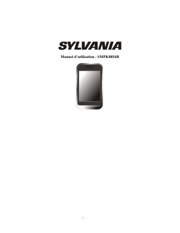 Sylvania SMPK 8854B Manuel utilisateur | Fixfr