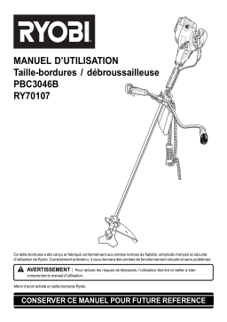 Ryobi PBC-3046B Manuel utilisateur