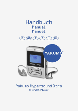 YAKUMO HYPERSOUND XTRA Manuel utilisateur