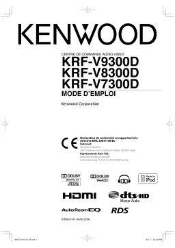 Kenwood KRF-7300D Manuel utilisateur