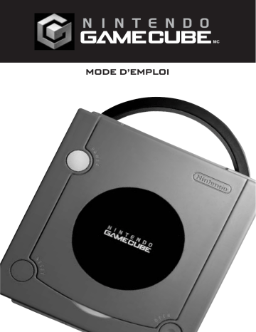 Manuel du propriétaire | Nintendo GAMECUBE,MV Manuel utilisateur | Fixfr