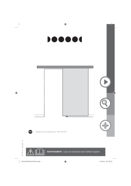 Castorama Système coulissant pour porte en bois Mode d'emploi