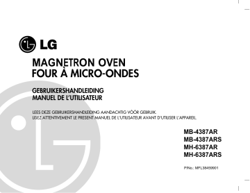LG MB-4387AR Manuel du propriétaire | Fixfr