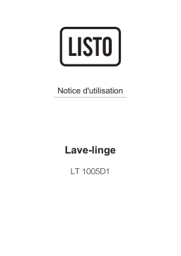 Listo LT 1005D1 Manuel utilisateur