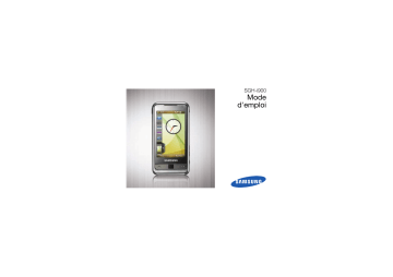 Samsung SGH-I900 Mode d'emploi | Fixfr