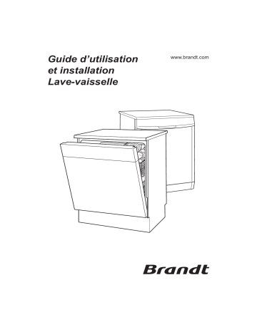 DFH1315 | DFH1330B | Manuel du propriétaire | Brandt DFH1330 Manuel utilisateur | Fixfr