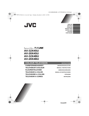 Manuel du propriétaire | JVC AV-32X4SU Manuel utilisateur | Fixfr