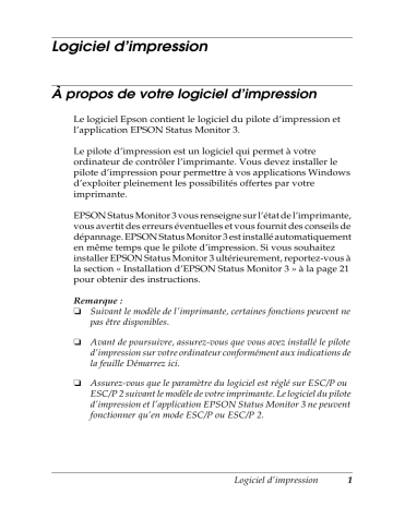 Manuel du propriétaire | Epson LQ-590 Manuel utilisateur | Fixfr