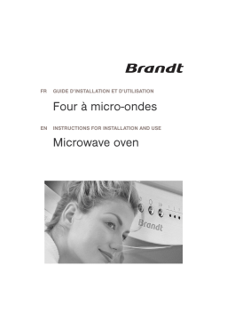 Brandt ME655ZE1 Manuel utilisateur