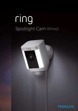 Ring Spotlight Cam Wired Manuel utilisateur