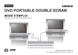 Lenco MES-219 MPEG4 Manuel utilisateur