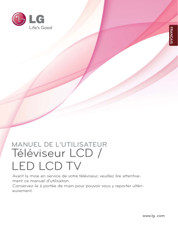 Manuel du propriétaire | LG 42LD465 Téléviseur LED Manuel utilisateur | Fixfr