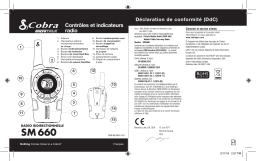 Cobra AM845 Manuel utilisateur