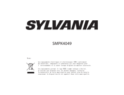 Sylvania SMPK 4049 Manuel utilisateur