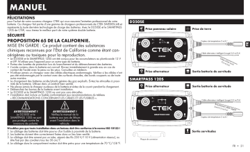 CTEK D250SE Manuel du propriétaire | Fixfr