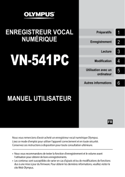 Olympus VN-540VN-540PC Manuel utilisateur