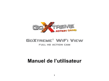 Manuel du propriétaire | Easypix GoXtreme WiFi View Manuel utilisateur | Fixfr