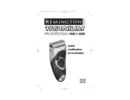 Remington MS2-390 Manuel utilisateur